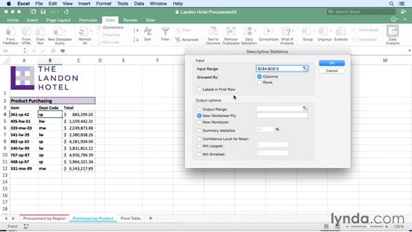 Data analysis toolpak for mac